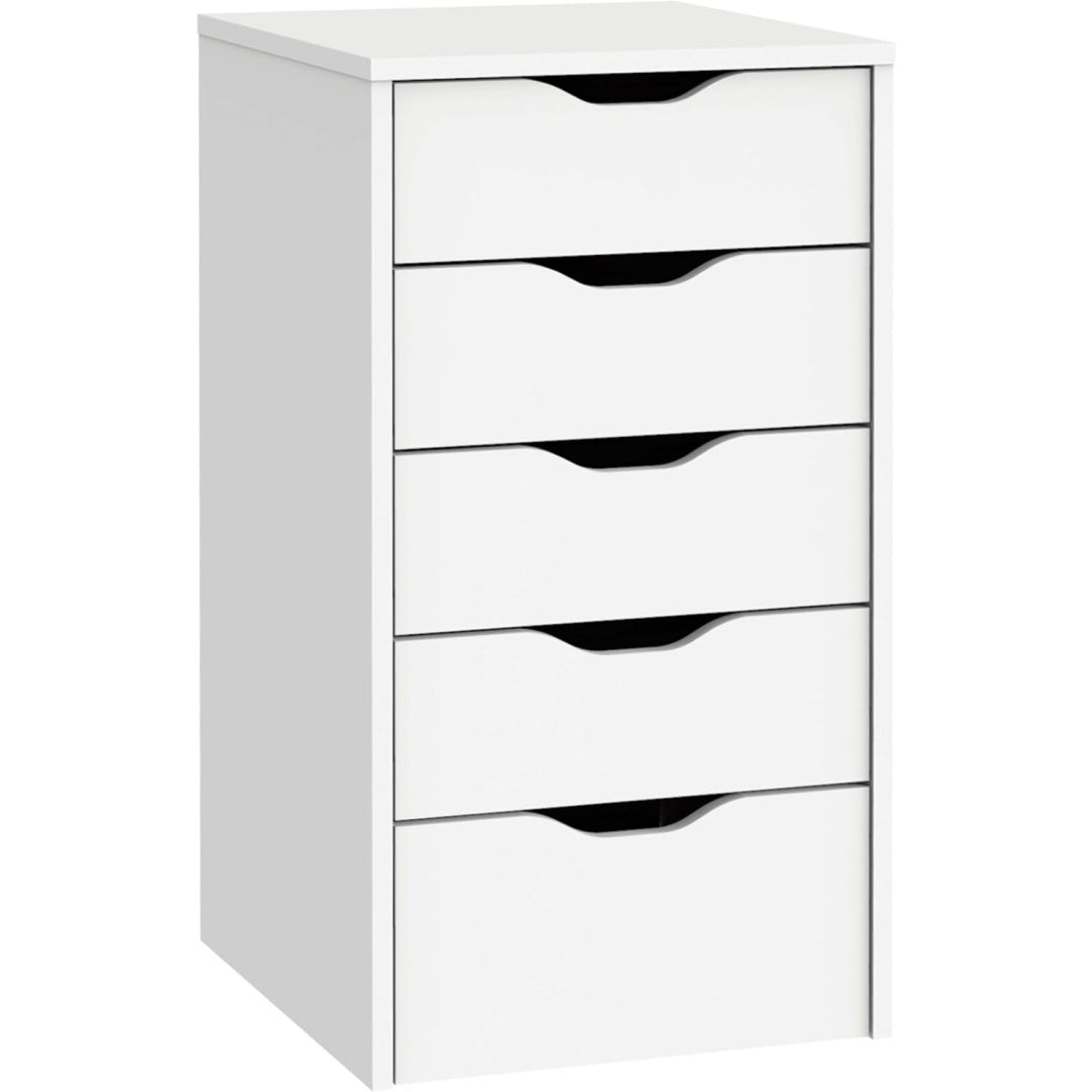 Sideboard aus Metall mit beschichteten Flaechen