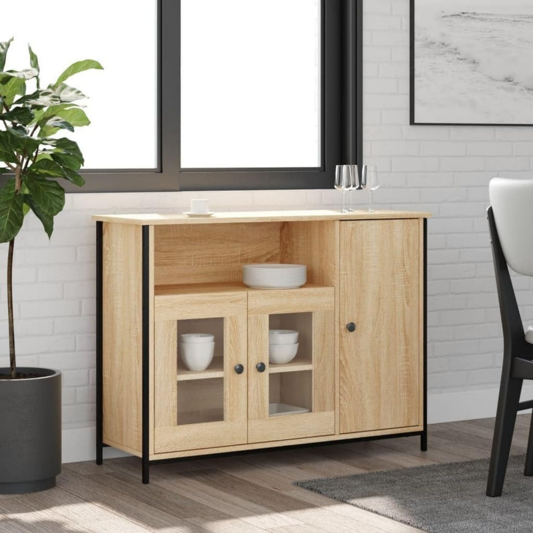 Das Sideboard misst 100 x 35 x 75 cm