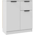 Die Gestaltung von dem Sideboard wird durch Holzwerkstoff gepraegt mit den Massen 60 x 30 x 70 cm