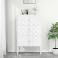 Hochschrank mit den Massen 80 x 35 x 135 cm in Weiss