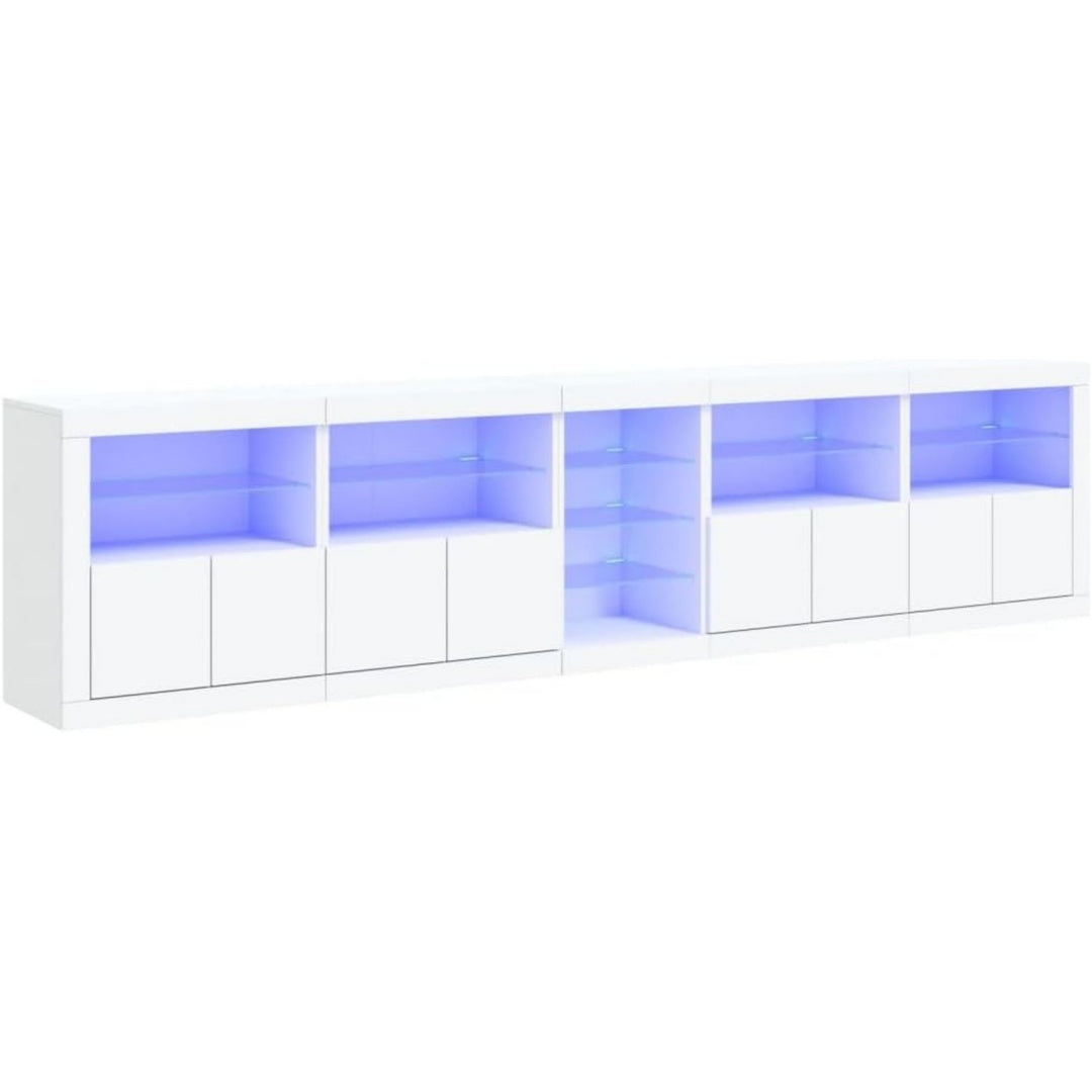 Sideboard in Weiss mit LED Beleuchtung