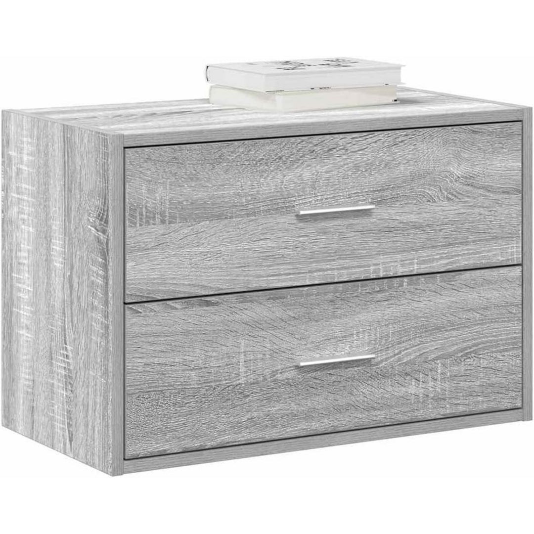 Sideboard verbindet eine stapelbare Form und 2 Schubladen