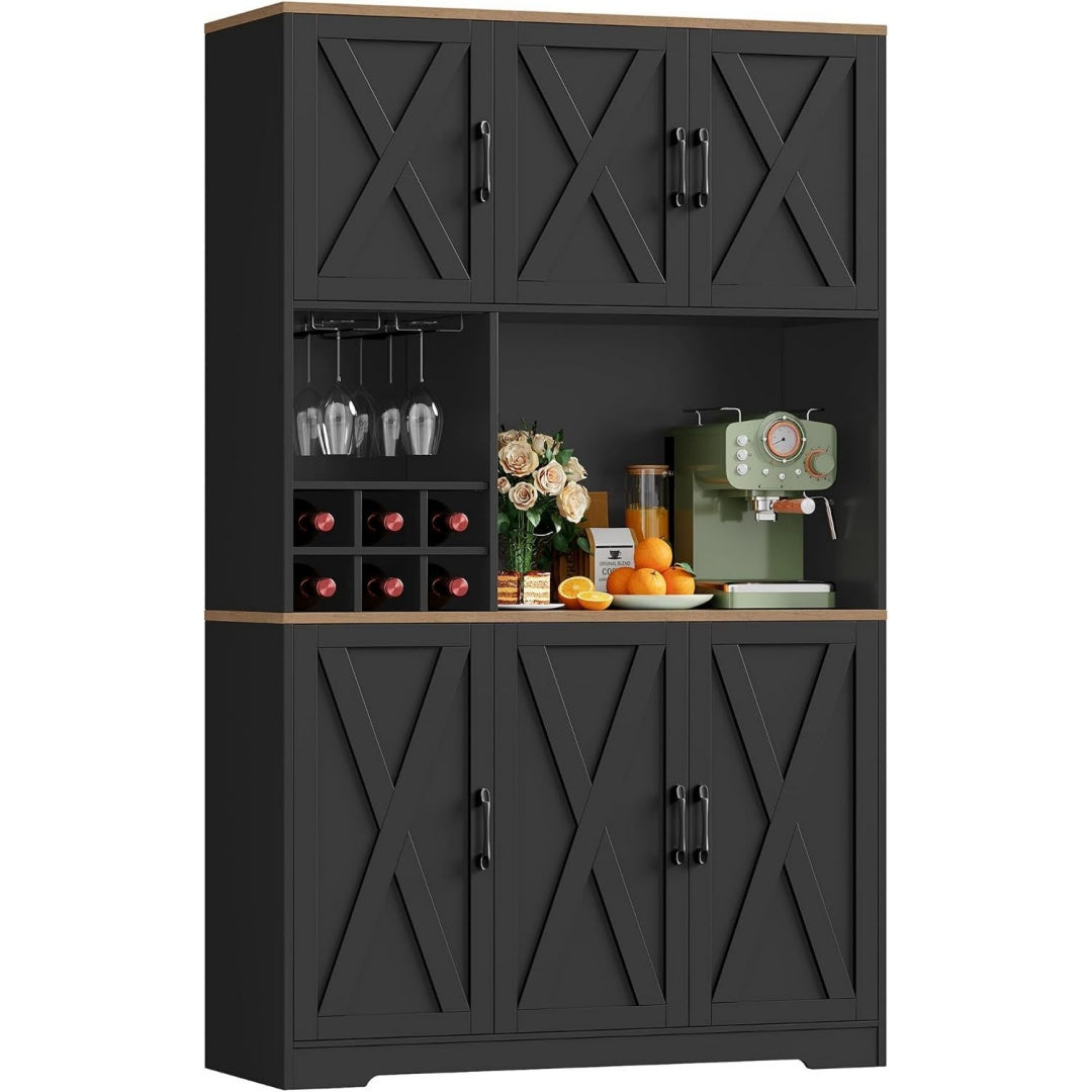 Sideboard verbindet sanft schliessende Fronten und Kabelfuehrungen