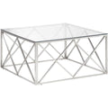 Couchtisch in Silber