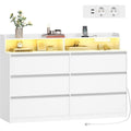Sideboard mit Schubladen und LED Beleuchtung